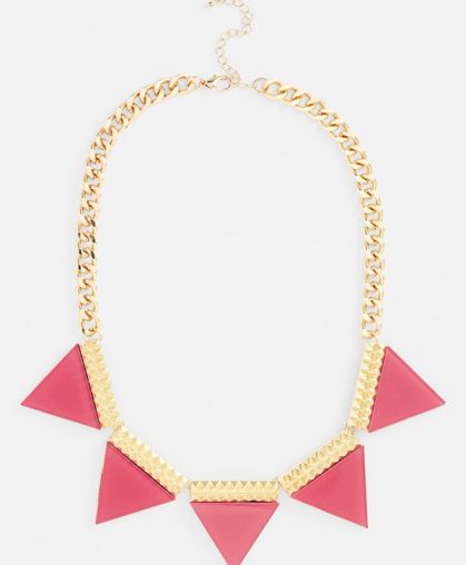 'Triangle' Statement Necklace